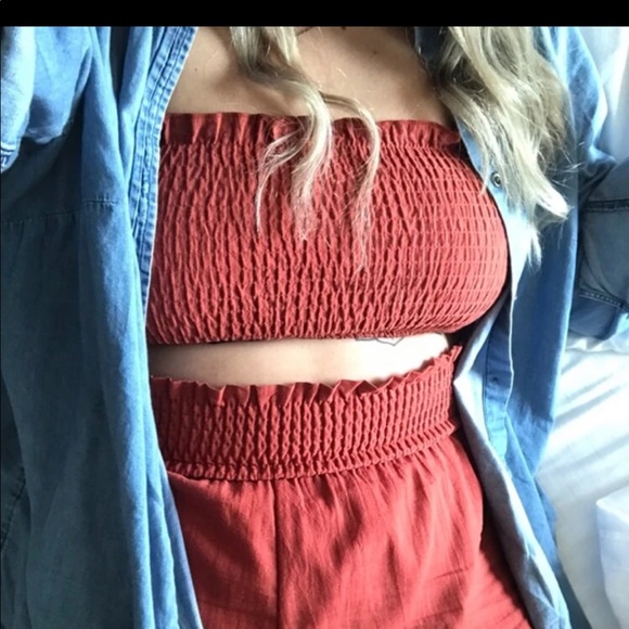 2 piece crop top pants set - Picture 12 of 14